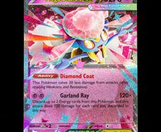 Mega Diancie EX 041/094 Double Rare Holo Phantasmal Flames Mega Evolution Pokemon Card