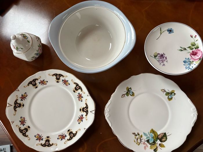Vintage English Fine China Mixed Bundle / Replacement Set".