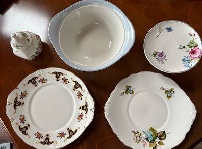 Vintage English Fine China Mixed Bundle / Replacement Set".