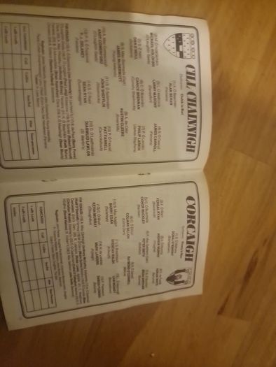 Vintage 1990 GAA Match Programme Tipp SHC & Minor All-Ireland Replays