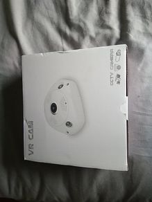 Panoramic PTZ fisheye 1080p vr Wifi camera with SD for recording