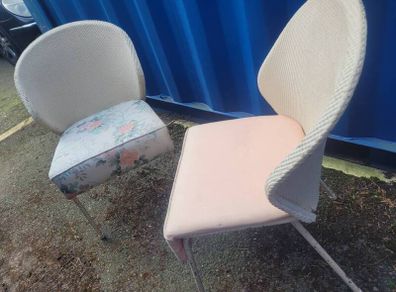 vintage chairs x2