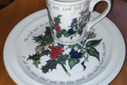 Portmeirion the Holly &amp; the Ivy plate &amp; cup