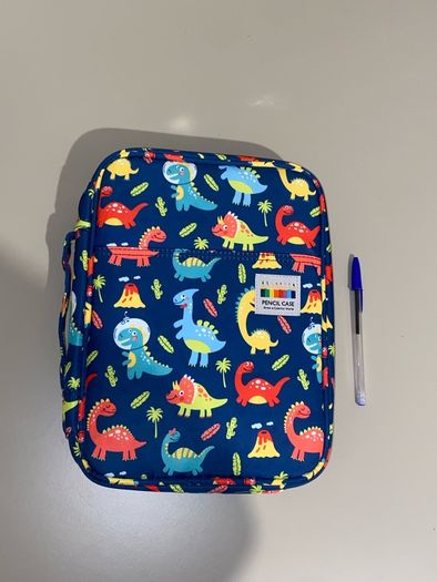 Dinosaur large pencil case