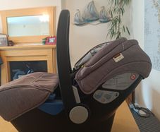 car seat and base