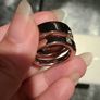 Swarovski Atelier Victor & Rolf Crystal Ring in black and clear Image 2