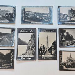 Vintage Gallaher Cigarette Cards Irish View Scenery - Dublin, Wicklow, Wexford and Waterford Views