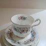Vintage Tea Trio / Set Paragon Meadowvale Bone China Image 3