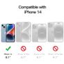 For iPhone 14 Tempered Glass Screen Protector Saver Cover Case Friendly New - FHT31IPTG Image 3
