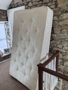Two single mattresses