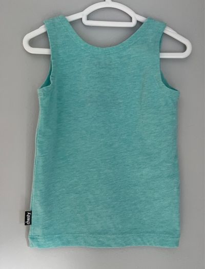 Bonds Baby Stretchies Chesty - Aqua Size 6-12 mths EUC