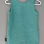 Bonds Baby Stretchies Chesty - Aqua Size 6-12 mths EUC Image 2