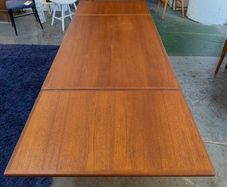 Large Mid-century Danish dining table