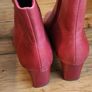 Red Ankle Boots from Mango size 38/5 Image 2