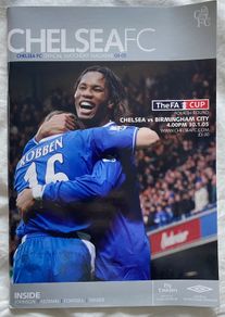 2005 Chelsea v Birmingham City - FA Cup Fourth Round Programme
