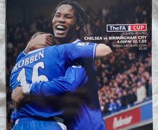 2005 Chelsea v Birmingham City - FA Cup Fourth Round Programme