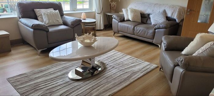 Sofas and Armchairs Three piece suite