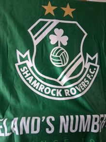 Shamrock Rovers. Official Club Merch Sherpa Fleece Lined Blanket. Collect In Dublin Or Receive Via Post.