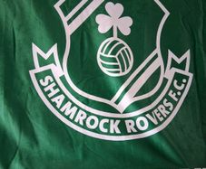 Shamrock Rovers. Official Club Merch Sherpa Fleece Lined Blanket. Collect In Dublin Or Receive Via Post.