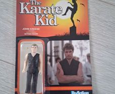 2 reaction Karate Kid figures