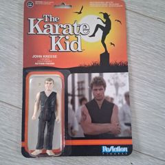 2 reaction Karate Kid figures