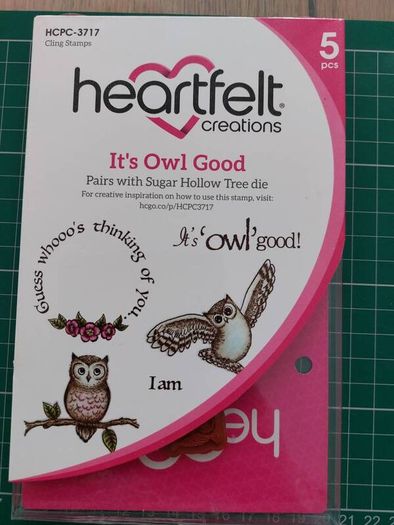Heartfelt stamps - It's owl good