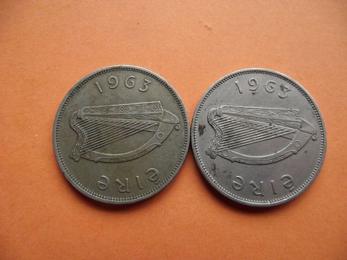 Irish Half Crown at your choice in range (1951-1967)