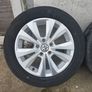 Genuine Volkswagen 16" Alloy Wheels & Dunlop Veuro VE304 Tyres (205/55/R16) Image 9