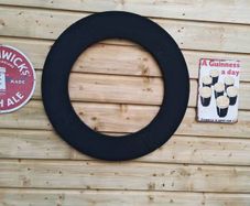 dart board surround