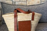 Loewe raffia bag