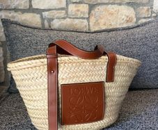Loewe raffia bag