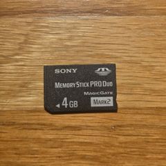 Sony 4GB Memory Stick Pro Duo Mark2 Card