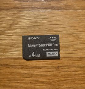 Sony 4GB Memory Stick Pro Duo Mark2 Card