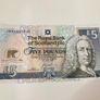 Scotland 5 pounds Golfer Jack Nicklaus mint uncirculated Image 2