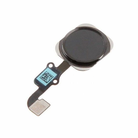 For iPhone 6 / iPhone 6 Plus Home Button Fingerprint Touch ID Flex Cable Black - FHT20IPHB