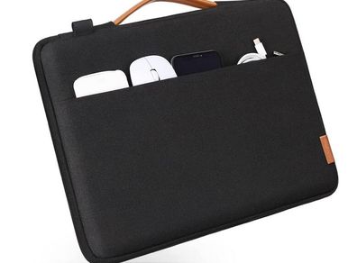DOMISO Premium 13.3 Inch Laptop Sleeve Cover, Waterproof Shockproof Notebook Sleeve Case