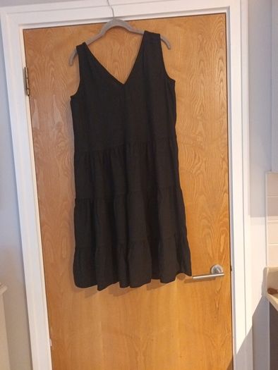 Next Black Sleevless  Dress.  S. 14