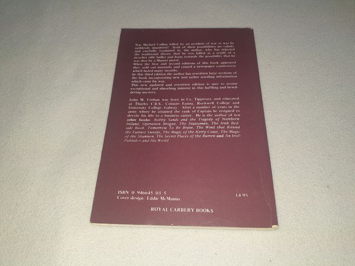 Now on Hold          The Shooting Of  Michael Collins Book