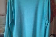 Bassini Turquoise Jumper , UK 16 (Large), AV