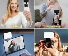 Powerful LED  Light with USB Charging& Power, 3 Lighting Modes, Adjustable Go-Pro Style
