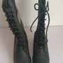 Hush Puppies Women's Chamber Moto Black Leather Waterproof Boots UK3 EU36 New With Box CAN POST Image 6