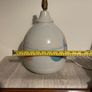 Large round pottery lamp Image 5