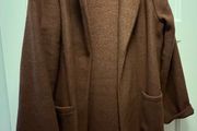 New Brown Fleece Coat