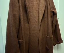 New Brown Fleece Coat