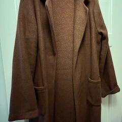 New Brown Fleece Coat