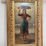 Pair of 19th C. Italian Oil Paintings by Ernesto Jolli - In Original F.G. Davis Belfast Frames Image 8