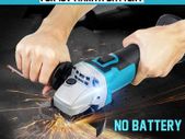 125MM Brushless Electric Angle Grinder 4 Speed Cutting Machine DIY Woodworking Power Tool For Makita 18V Battery