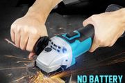 125MM Brushless Electric Angle Grinder 4 Speed Cutting Machine DIY Woodworking Power Tool For Makita 18V Battery