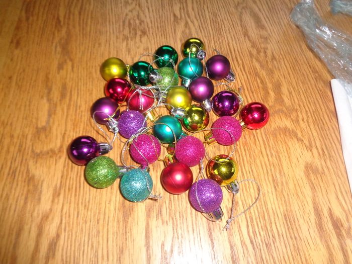 Christmas Mini Baubles x 26 for Sale