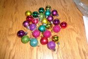 Christmas Mini Baubles x 26 for Sale